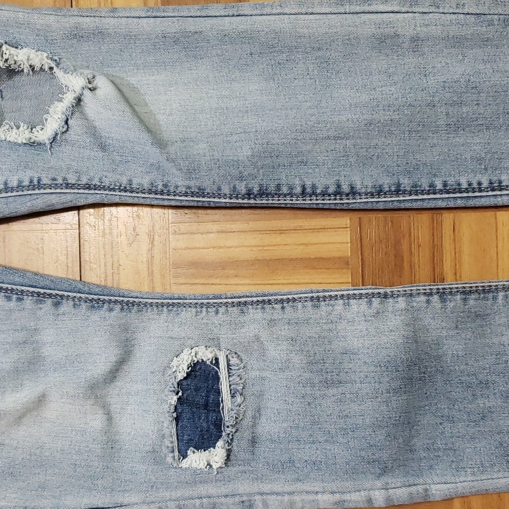 INDIGO REIN destroyed high rise jeans - Picture 10 of 17